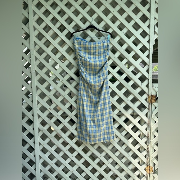 COPY - Free People Brandie Plaid Midi Dress - Picture 7 of 7